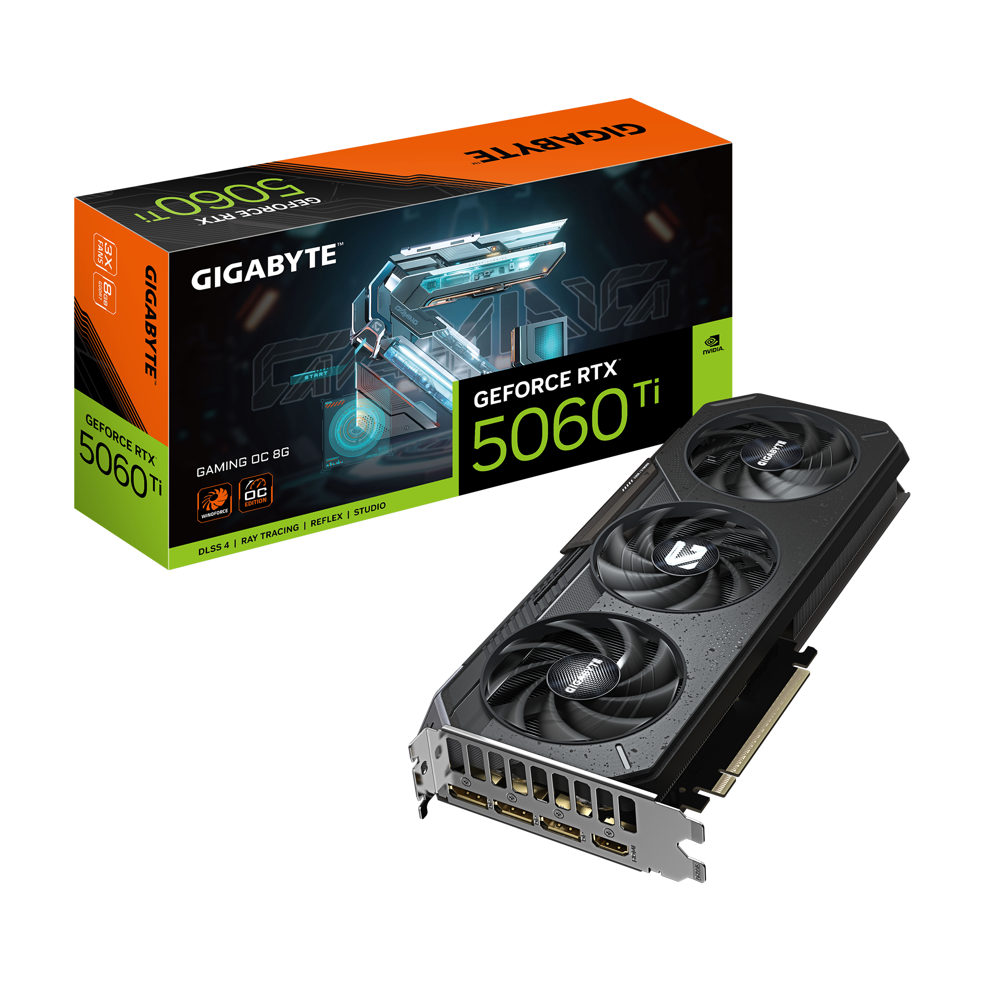 Tarjetas de video GIGABYTE GV-N506TGAMING OC-8GD